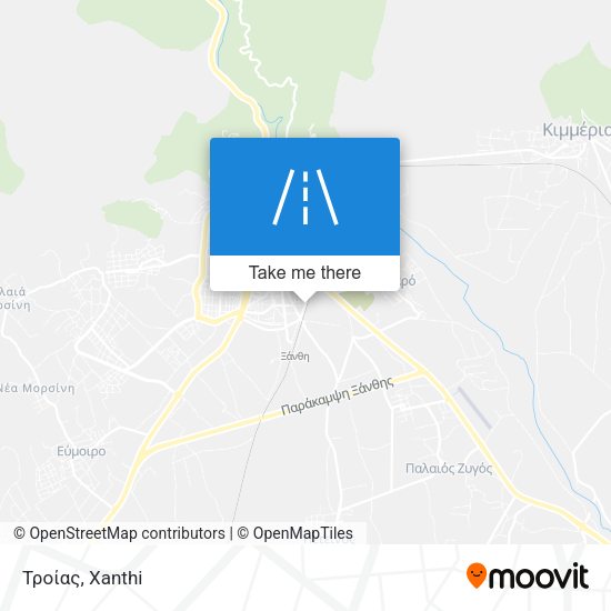 Τροίας map
