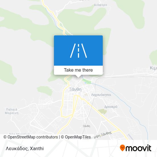 Λευκάδος map