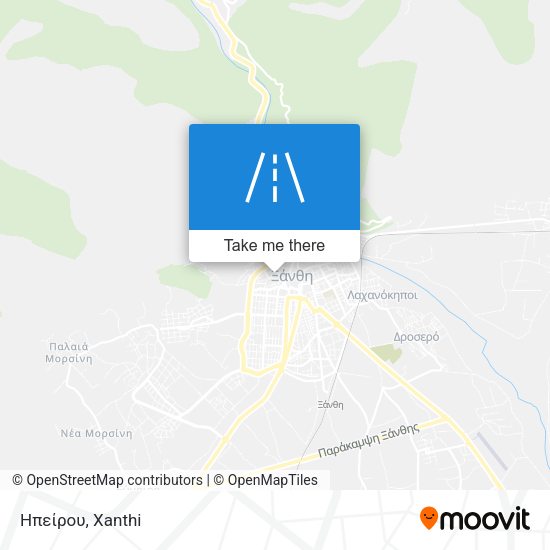 Ηπείρου map