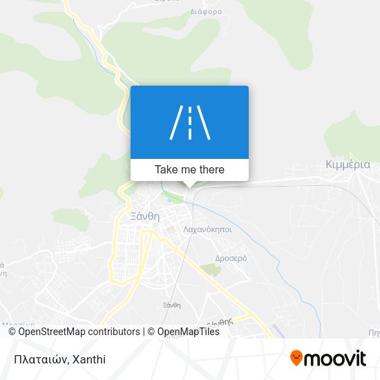 Πλαταιών map