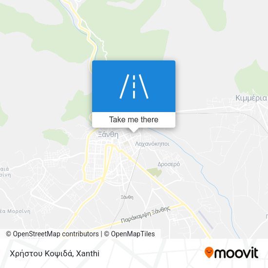 Χρήστου Κοψιδά map