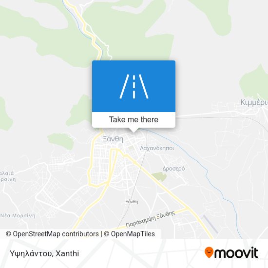 Υψηλάντου map