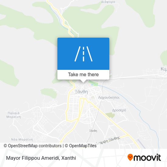 Mayor Filippou Ameridi map