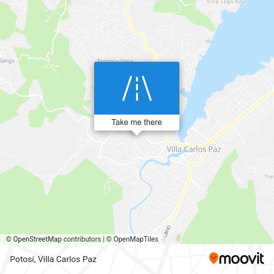 Potosí map
