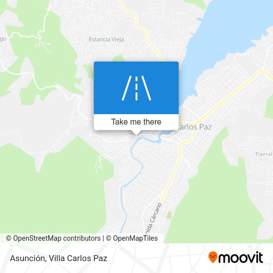 Asunción map