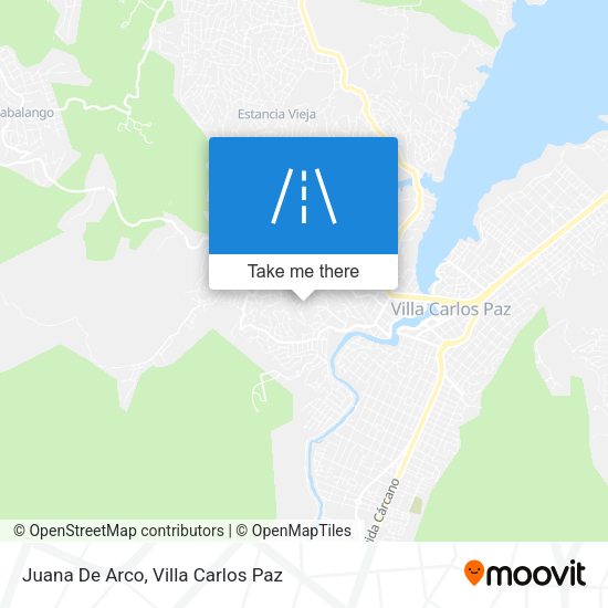 Mapa de Juana De Arco