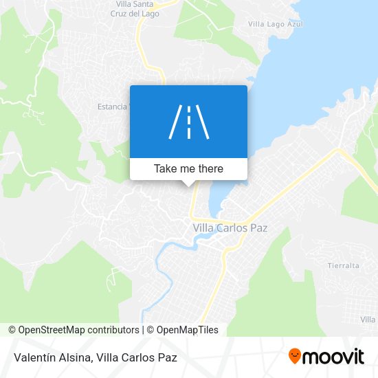 Valentín Alsina map