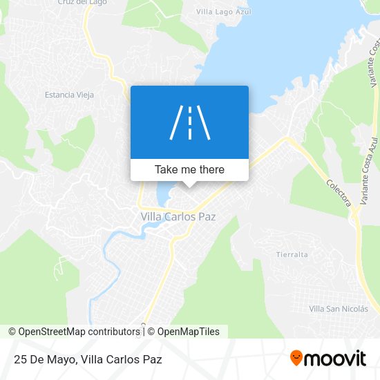 Mapa de 25 De Mayo