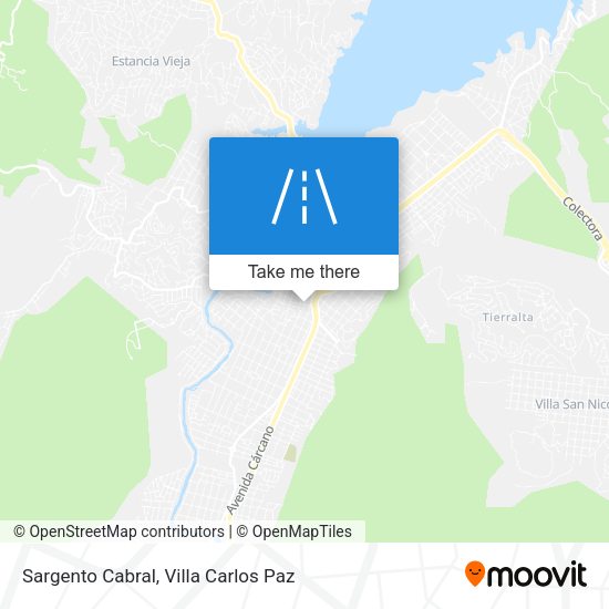 Sargento Cabral map