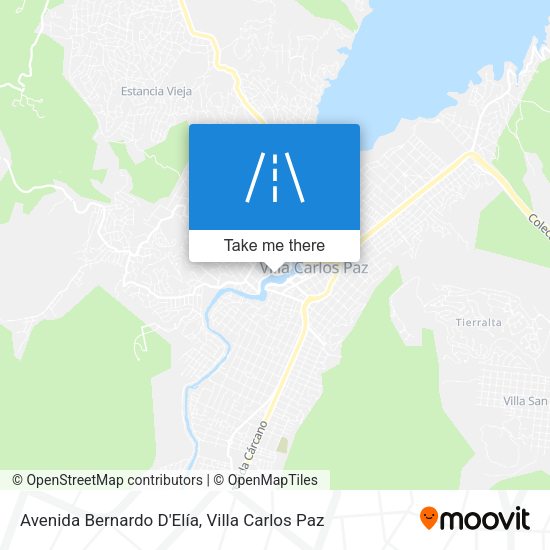 Avenida Bernardo D'Elía map