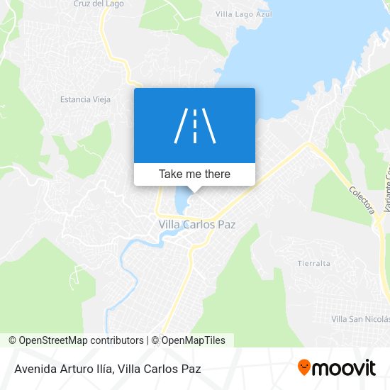 Avenida Arturo Ilía map