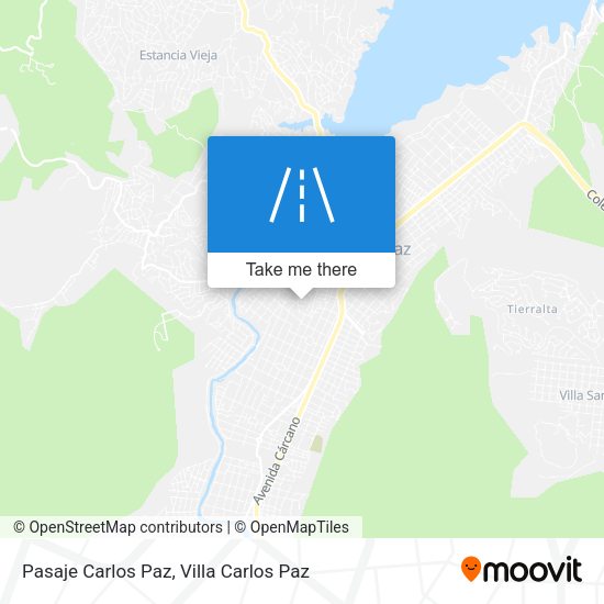Pasaje Carlos Paz map