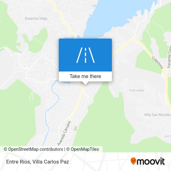 Mapa de Entre Ríos