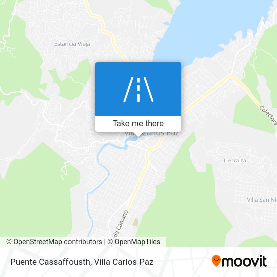 Puente Cassaffousth map