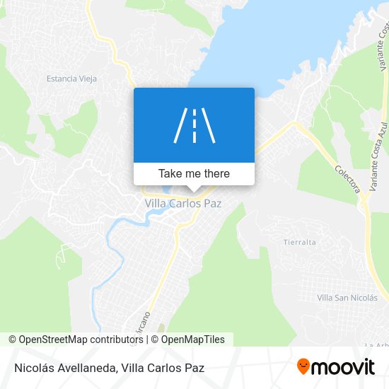Mapa de Nicolás Avellaneda