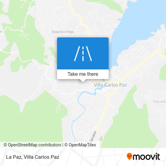 Mapa de La Paz