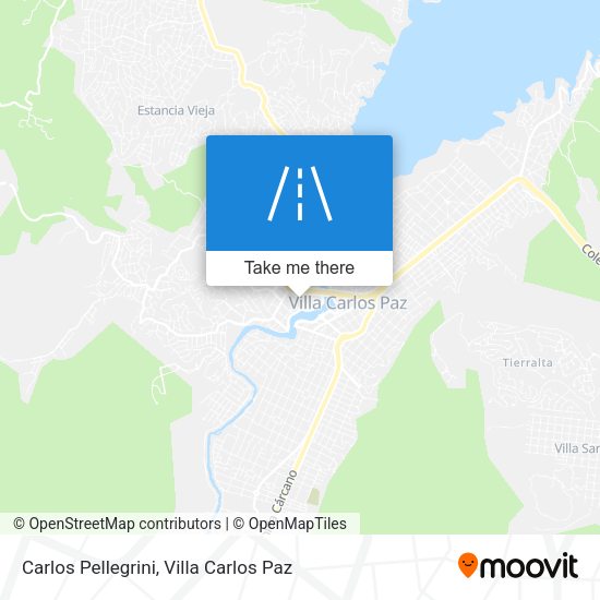Carlos Pellegrini map