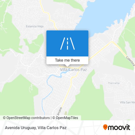 Avenida Uruguay map