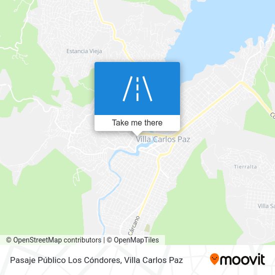 Pasaje Público Los Cóndores map