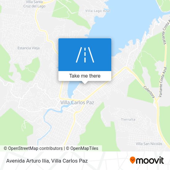 Avenida Arturo Ilía map