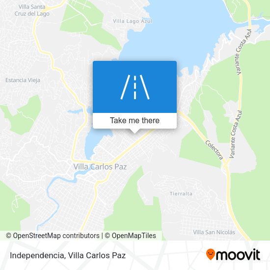Independencia map