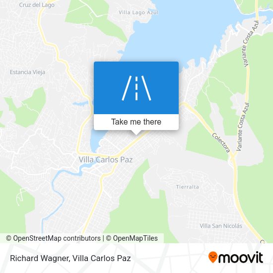 Mapa de Richard Wagner