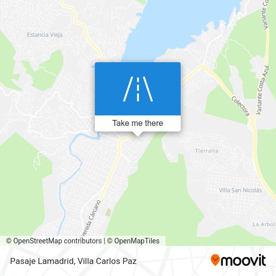 Pasaje Lamadrid map