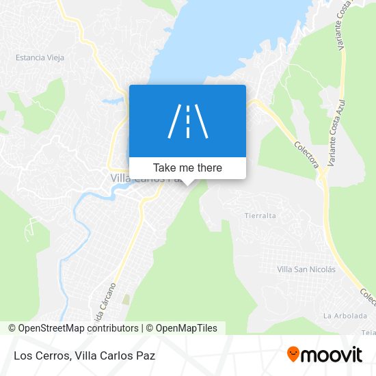 Mapa de Los Cerros