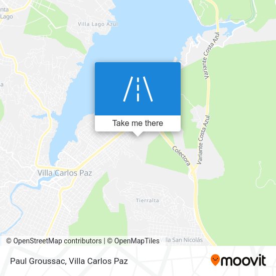 Mapa de Paul Groussac