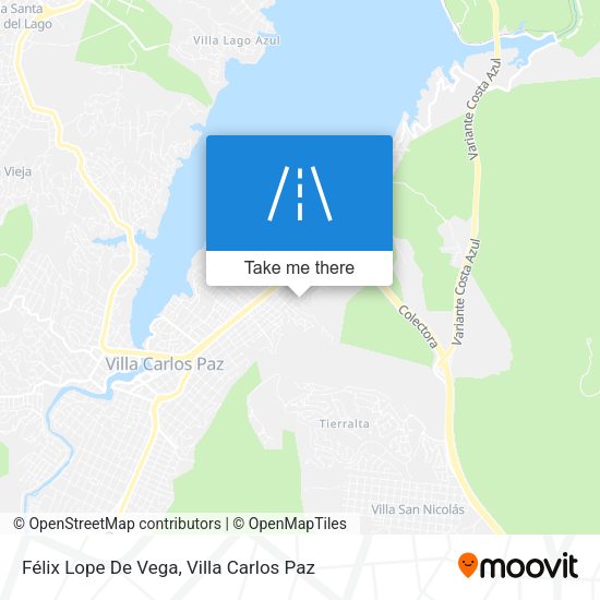 Mapa de Félix Lope De Vega