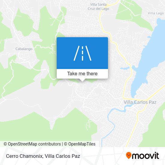 Mapa de Cerro Chamonix