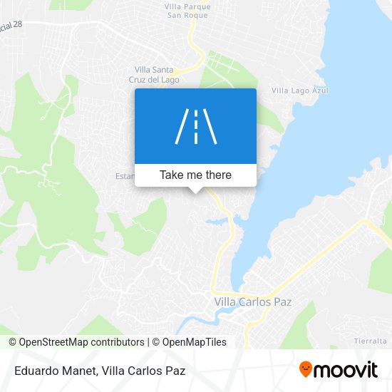 Mapa de Eduardo Manet