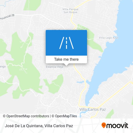 Mapa de José De La Quintana