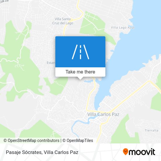 Pasaje Sócrates map
