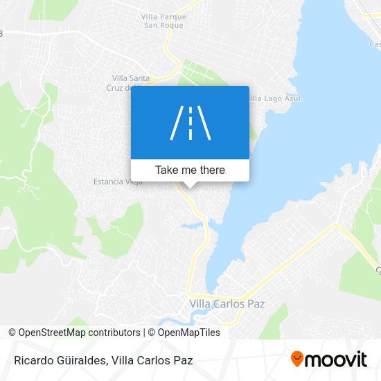 Mapa de Ricardo Güiraldes