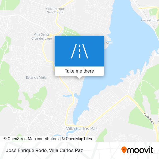 José Enrique Rodó map