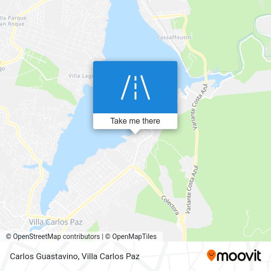 Mapa de Carlos Guastavino