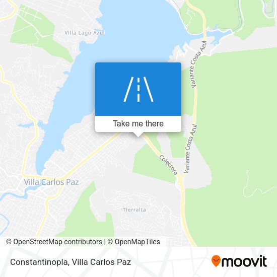 Mapa de Constantinopla