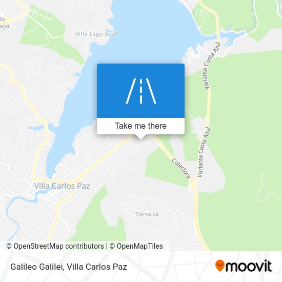 Galileo Galilei map