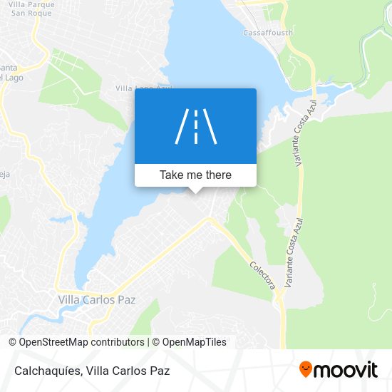 Calchaquíes map
