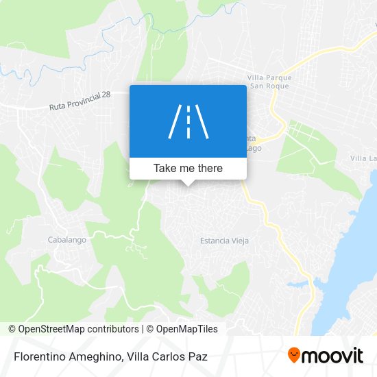 Mapa de Florentino Ameghino