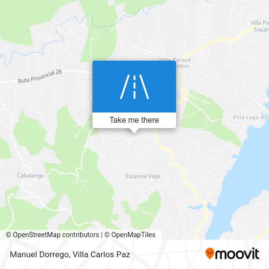 Manuel Dorrego map