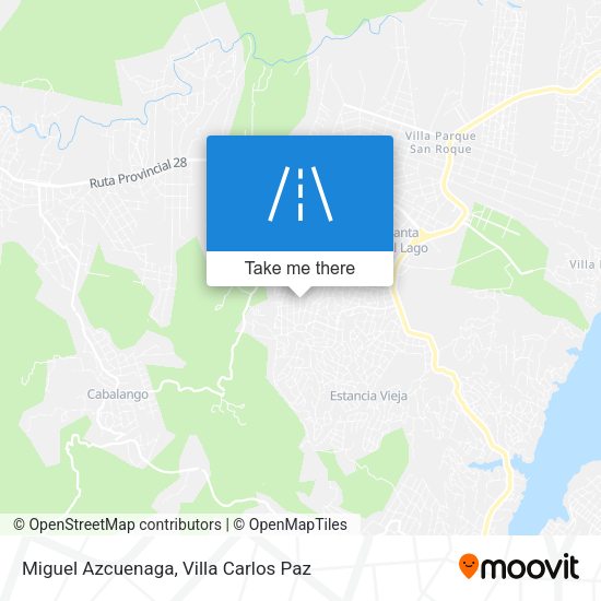 Miguel Azcuenaga map