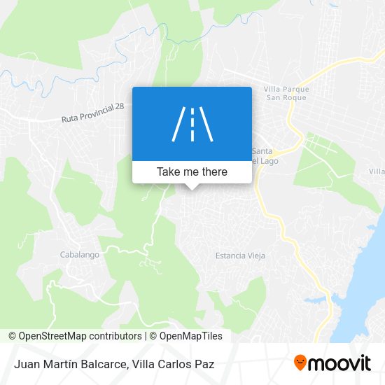 Juan Martín Balcarce map