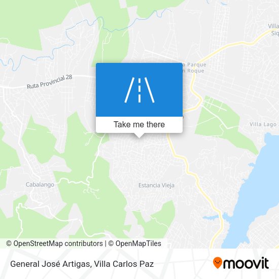 General José Artigas map