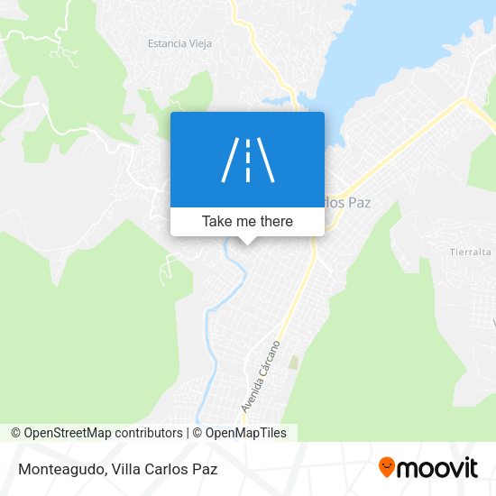 Mapa de Monteagudo