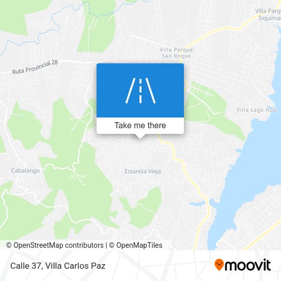 Mapa de Calle 37