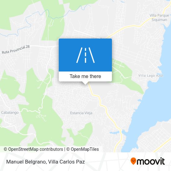 Manuel Belgrano map