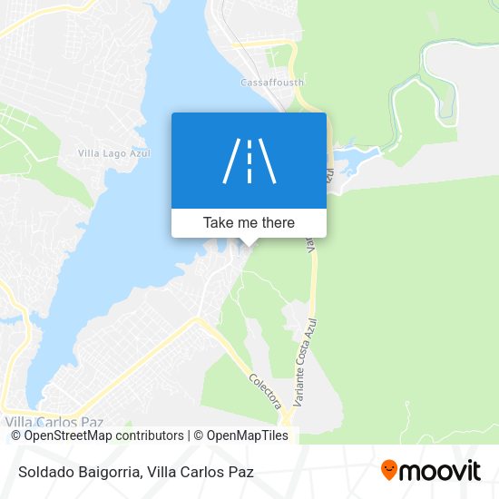Soldado Baigorria map