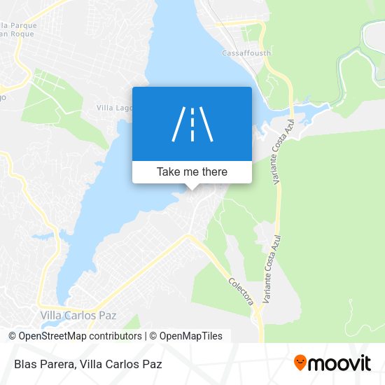 Mapa de Blas Parera